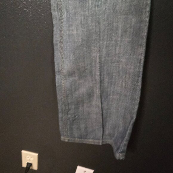 Vintage Y2K Bebe Womens 29 Flared Low Rise Denim Jeans FLAWED - Picture 3 of 10